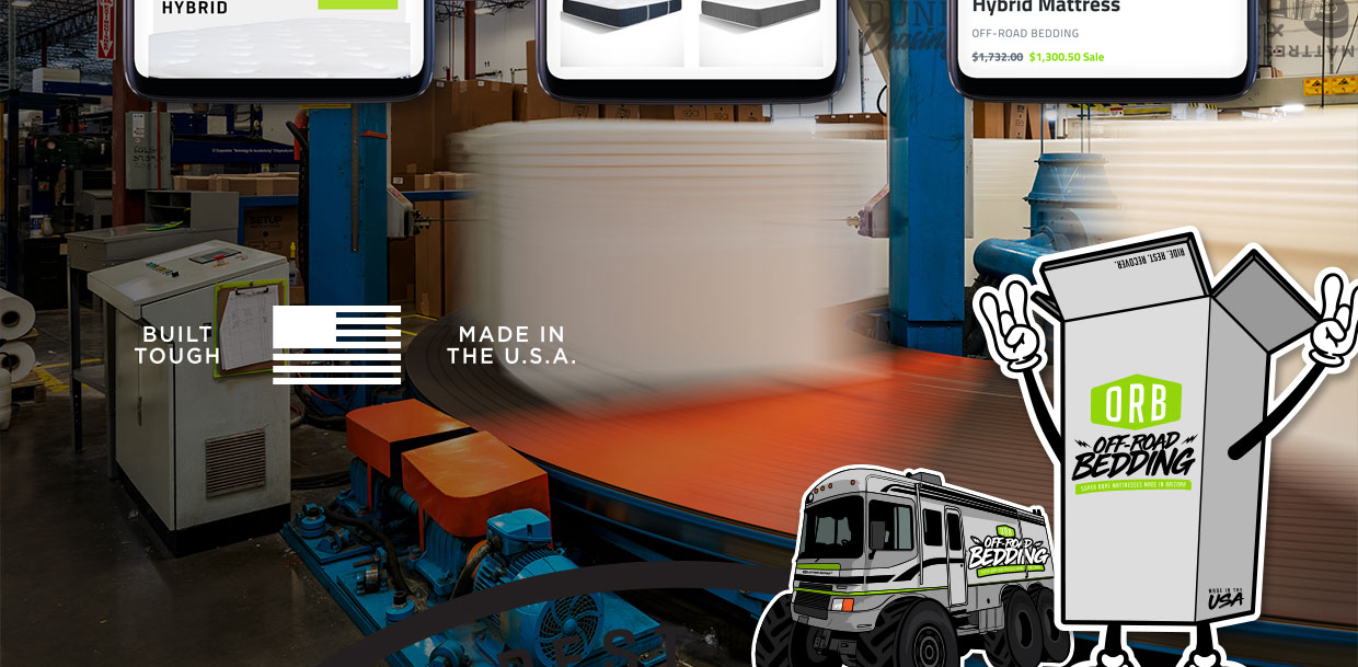 Off-Road Bedding RV Mattress